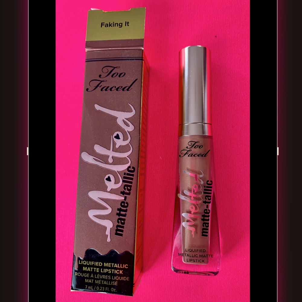 TOO FACED melted matte-tallic lipstick